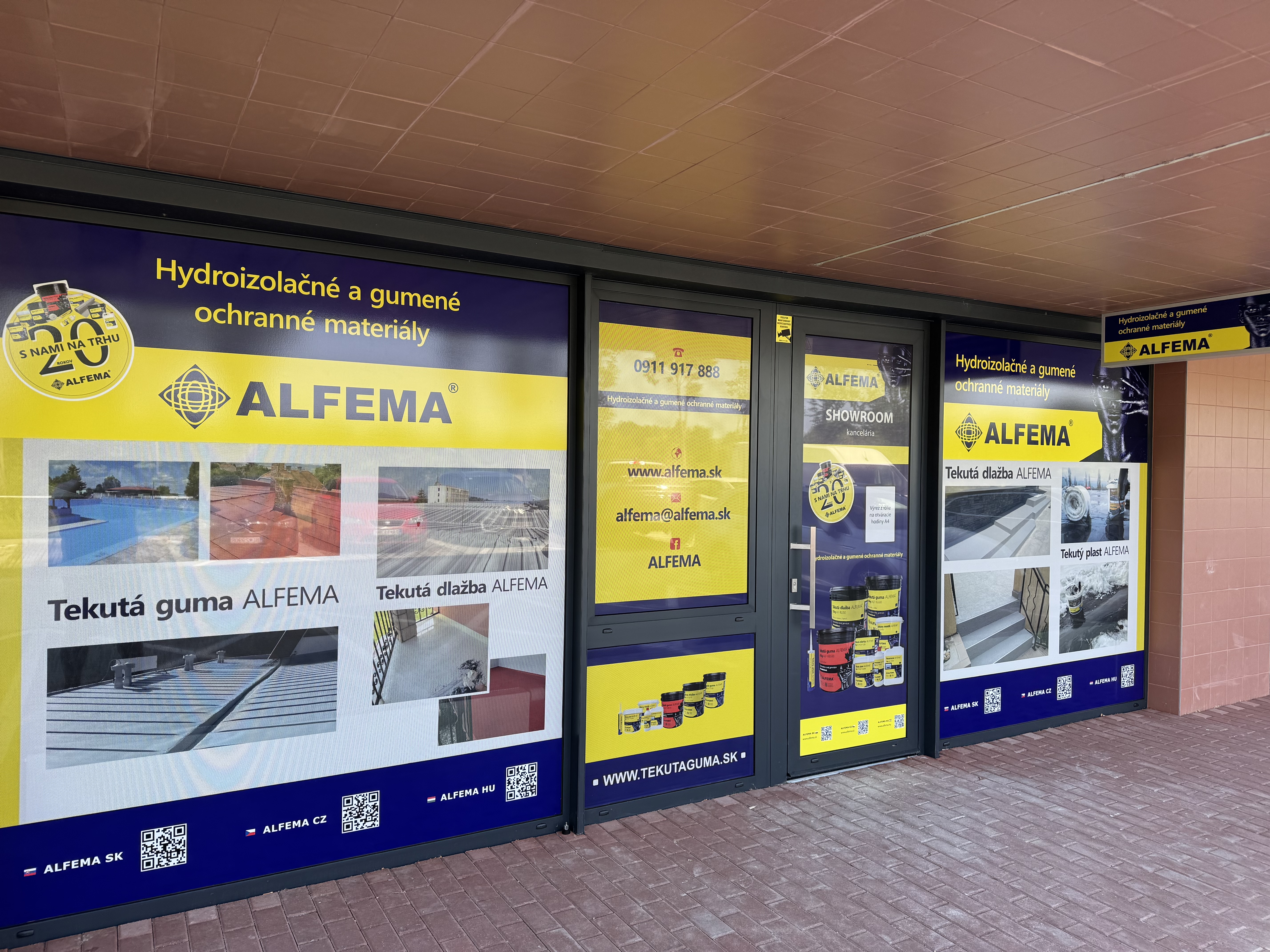 Náš NOVOOTVORENÝ ALFEMA SHOWROOM BRATISLAVA