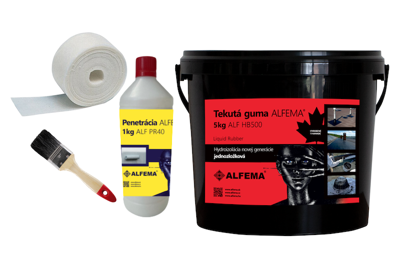 SET S - ALF HB500 TEKUTÁ GUMA ALFEMA