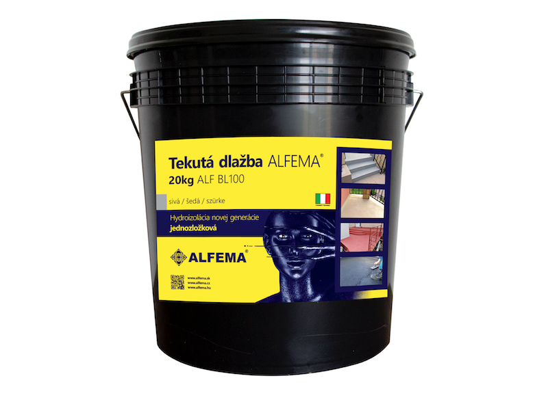 ALF BL100 20kg Šedá TEKUTÁ DLAŽBA ALFEMA