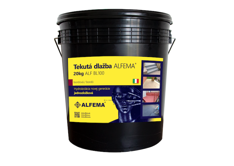 ALF BL100 20kg Bordová TEKUTA DLAŽBA ALFEMA