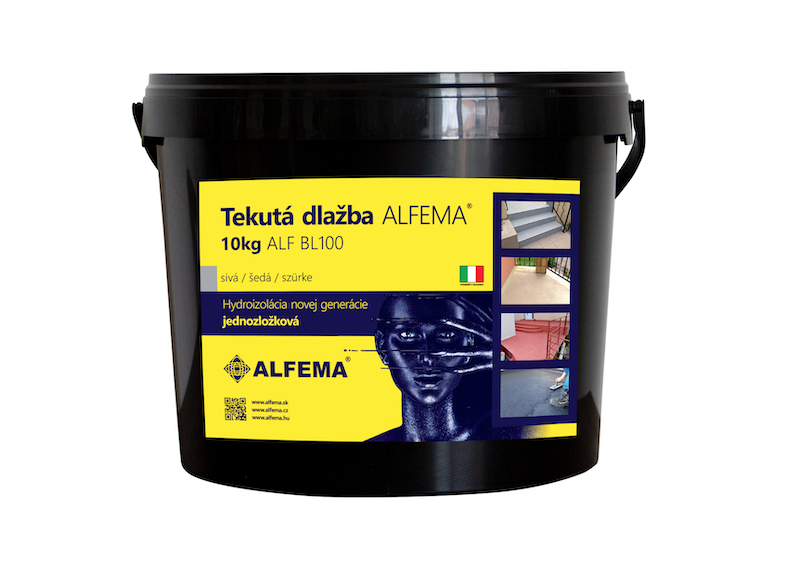 ALF BL100 10kg Šedá TEKUTÁ DLAŽBA ALFEMA