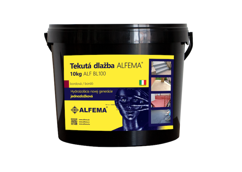ALF BL100 10kg Bordová TEKUTÁ DLAŽBA ALFEMA