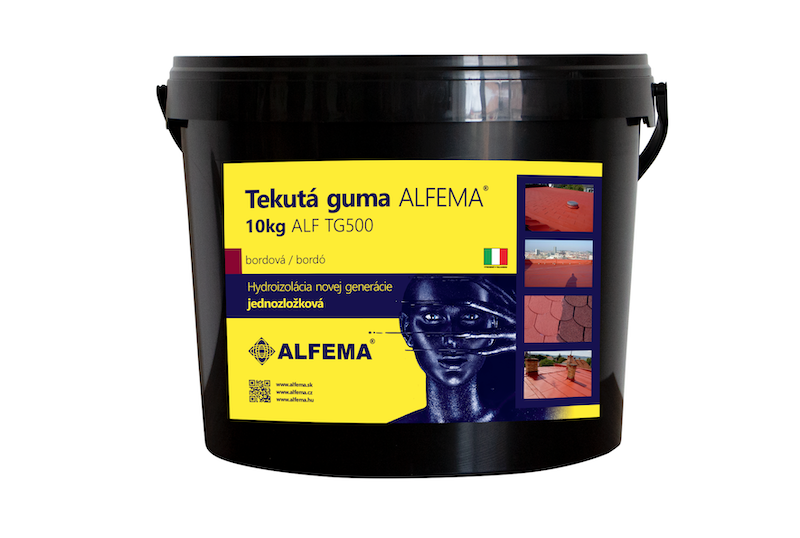 ALF TG500 10kg Bordová TEKUTÁ GUMA ALFEMA