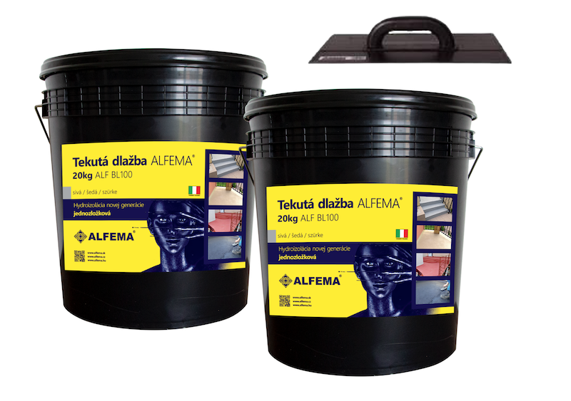 ALF BL100 40kg Šedá TEKUTÁ DLAŽBA ALFEMA