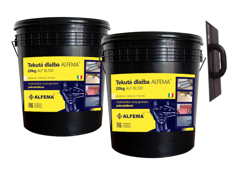 ALF BL100 40kg Piesková TEKUTÁ DLAŽBA ALFEMA