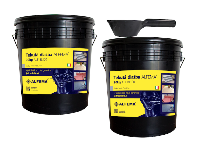 ALF BL100 40kg Šedá TEKUTÁ DLAŽBA ALFEMA