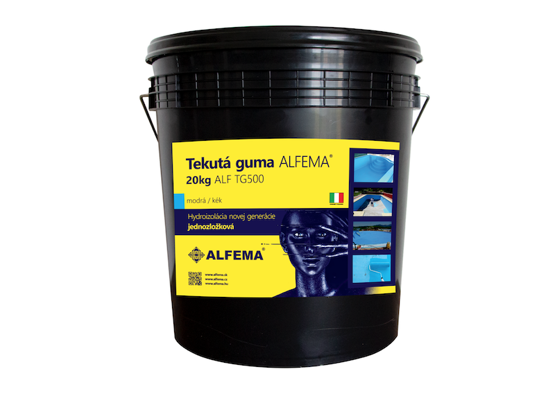 ALF TG500 20kg Modrá na bazény TEKUTÁ GUMA ALFEMA