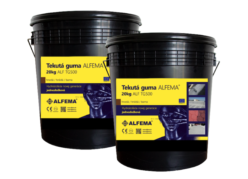 ALF TG500 40kg Hnedá TEKUTÁ GUMA ALFEMA