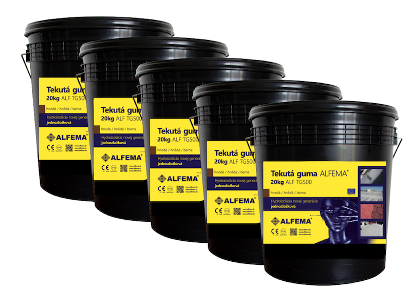 ALF TG500 100kg Hnedá TEKUTÁ GUMA ALFEMA