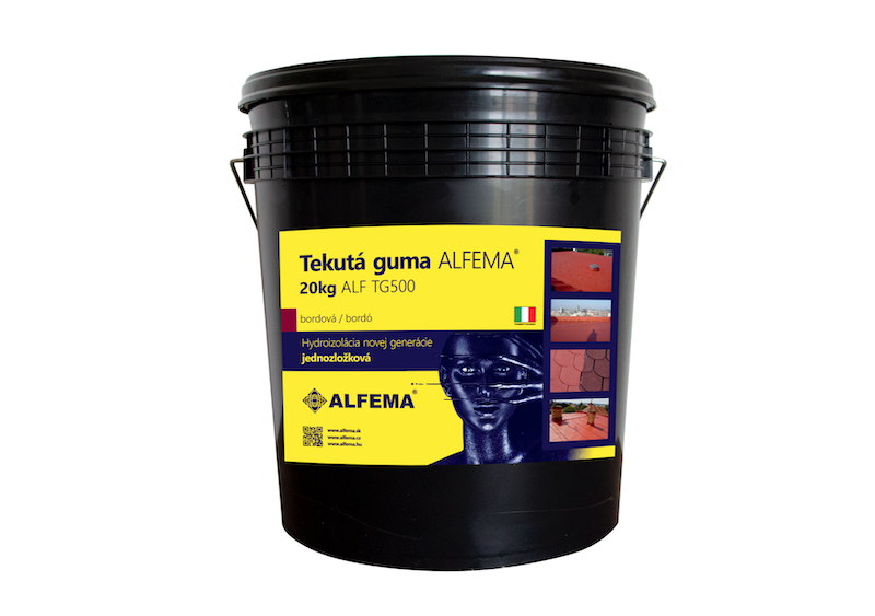 ALF TG500 20kg Bordová TEKUTÁ GUMA ALFEMA
